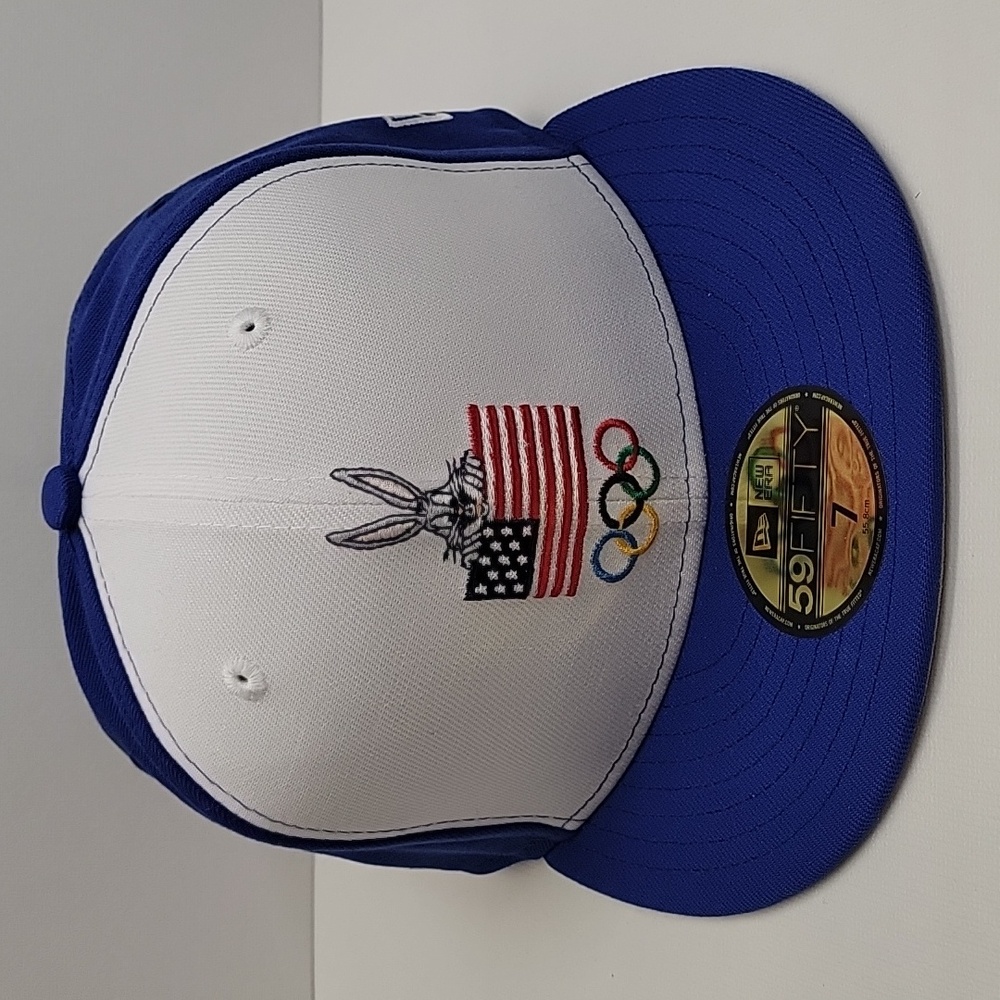 Men's Bugs Bunny Looney Tunes x Team USA Flag 59FIFTY Fitted Hat Size 7 (55.8cm)
